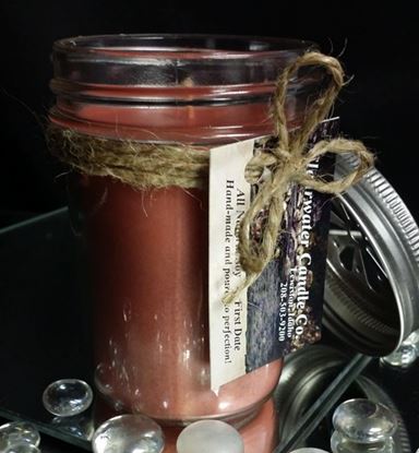 Country Collection - First Date - 8oz Soy Jelly Jar