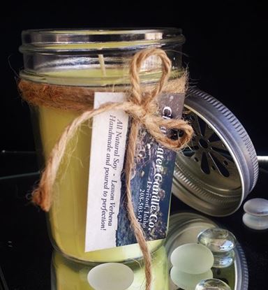 Country Collection - Lemon Verbena - 8oz Soy Jelly Jar
