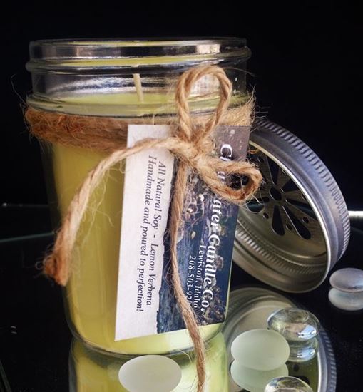 Country Collection - Lemon Verbena - 8oz Soy Jelly Jar