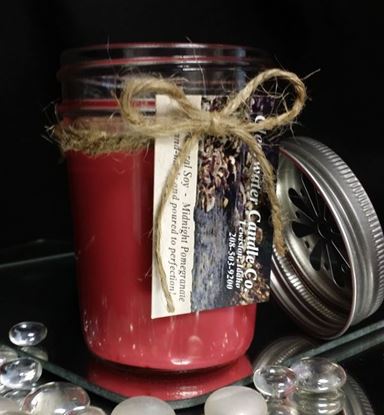 Country Collection - Pomegranate - 8oz Soy Jelly Jar