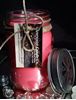 Country Collection - Raspberry Sparkle - 16oz Soy Canning Jar